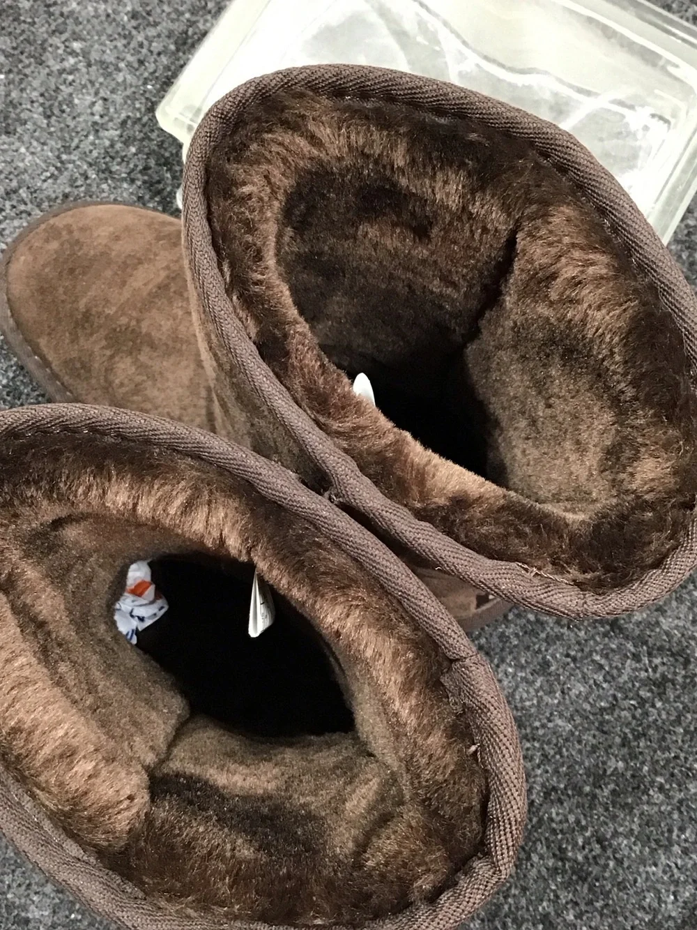 Lamo Brown Suede Heidi Winter Boots with faux fur Lining